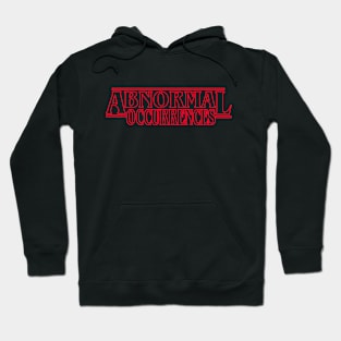 Abnormal Occurrences - Funny Logo Parody Joke Hoodie